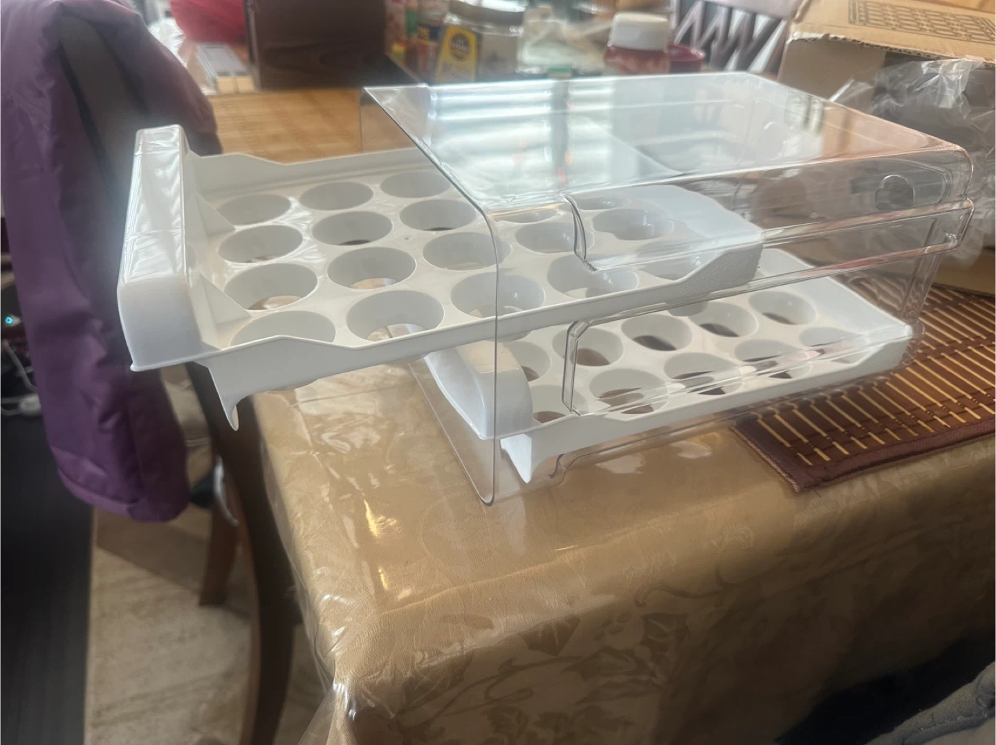 Egg Storage Container with top covered - photo 5