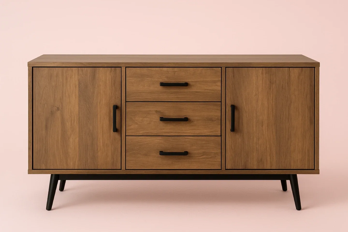 Mid-Century Modern Drawer Accent Table / Sideboard