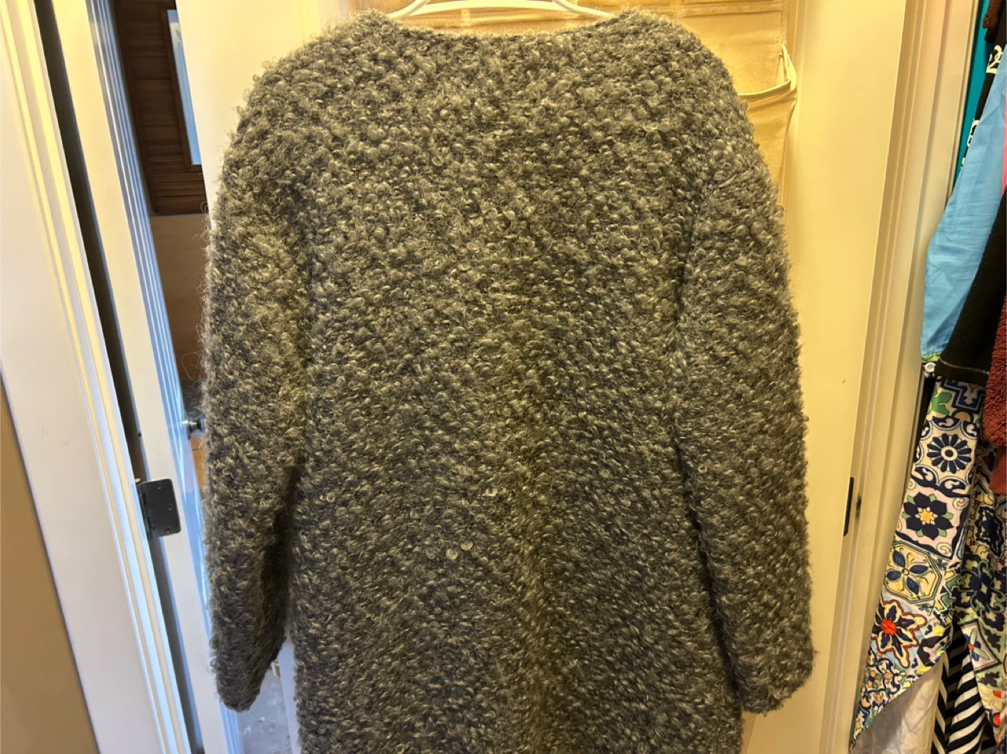 Joseph Ribkoff Grey Boucle Jacket - Size 8 - photo 3