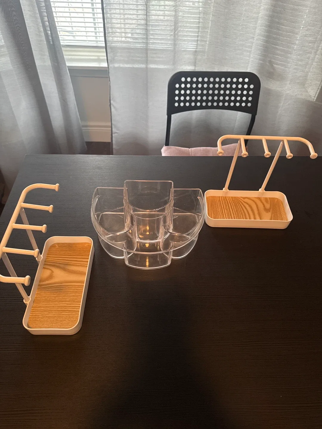 Acrylic Cosmetic Organizer Set- moving out sale