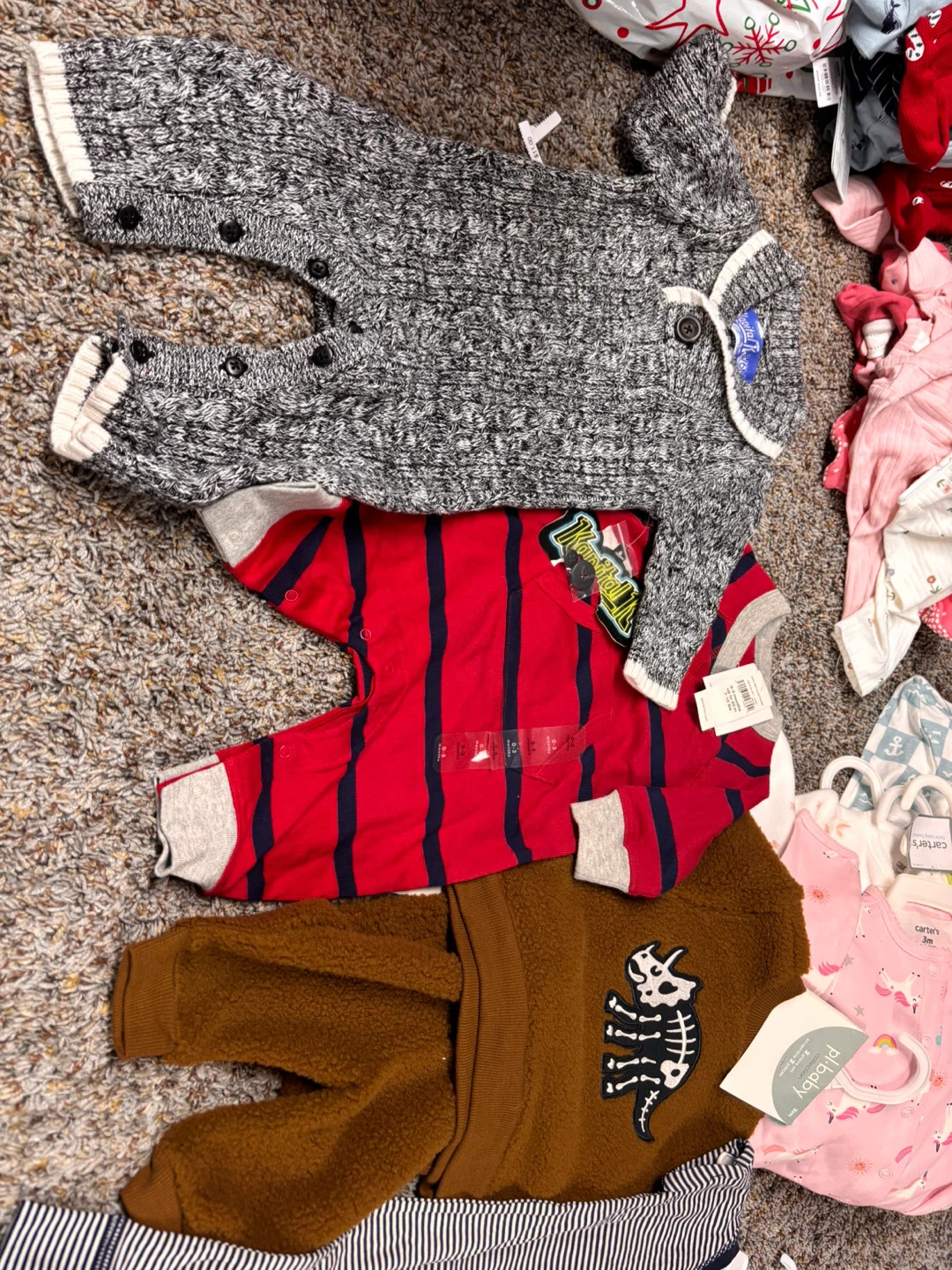 New 0-6 months  each $5 - Carters, Gerber, Size 3-6M