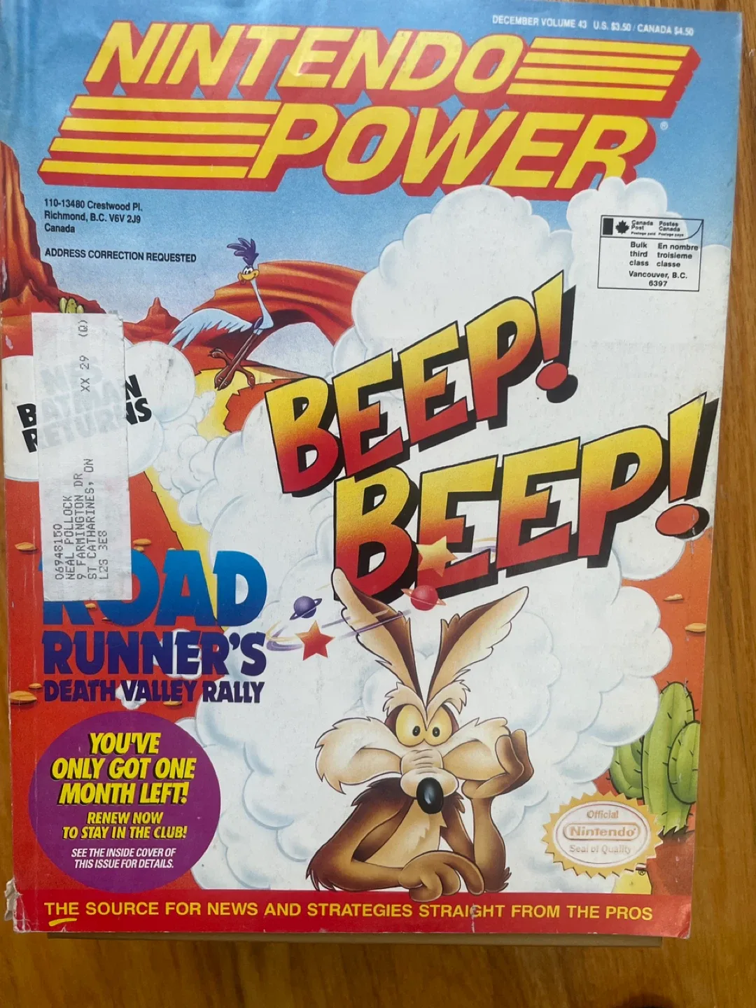 Nintendo power magazine