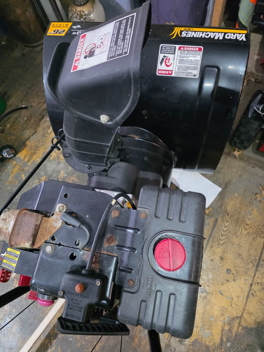 Yard Machines 8.0 HP 26" Snow Blower