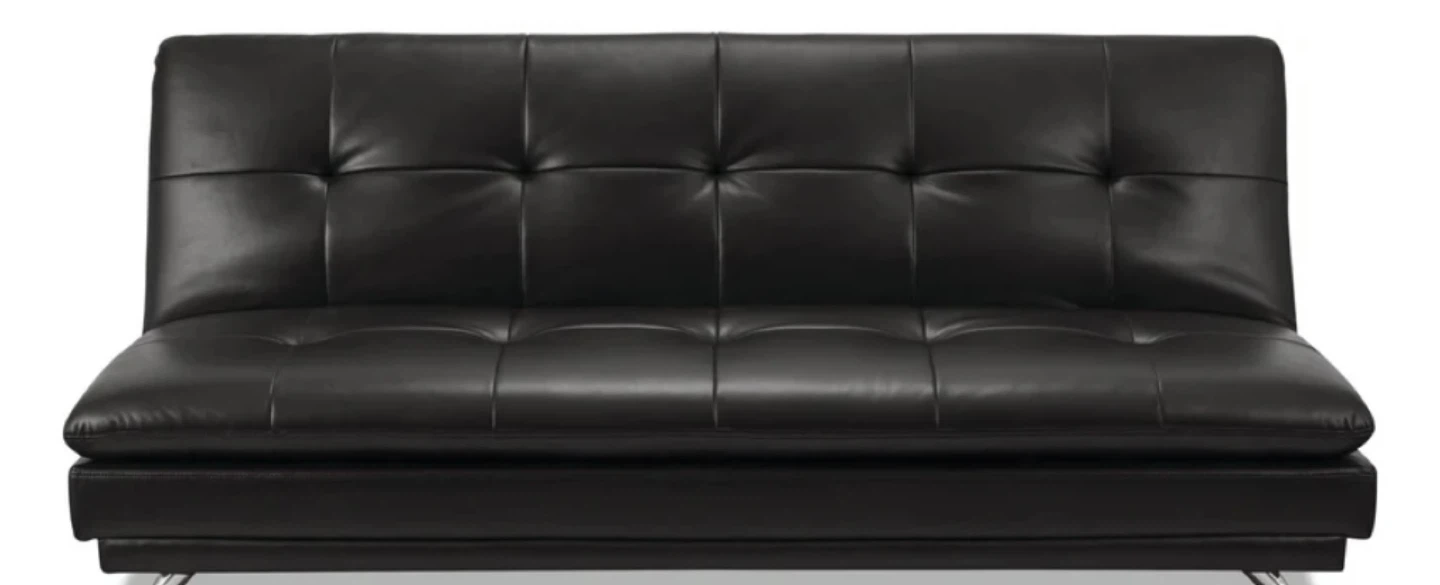 Black Futon Sofa Bed #Cleanout