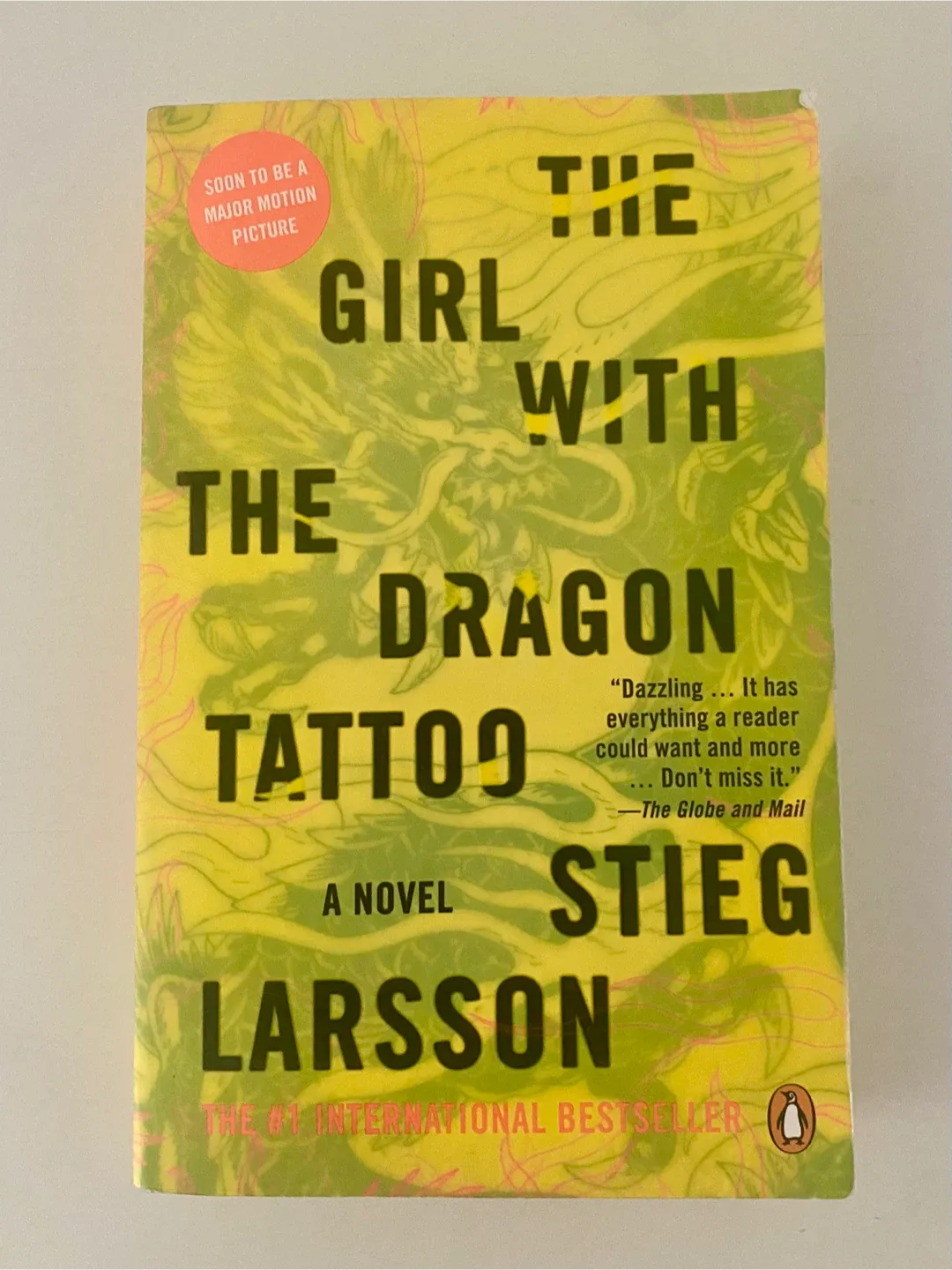 The Girl with the Dragon Tattoo Paperback Book #Cleanout