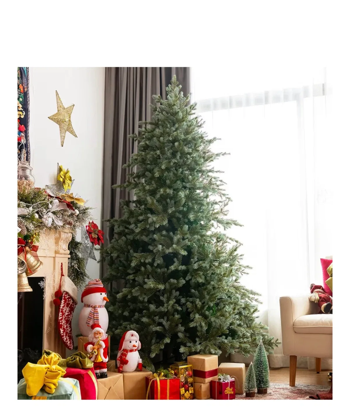 COSTWAY 7 ft Artificial Christmas Tree - New in Box!