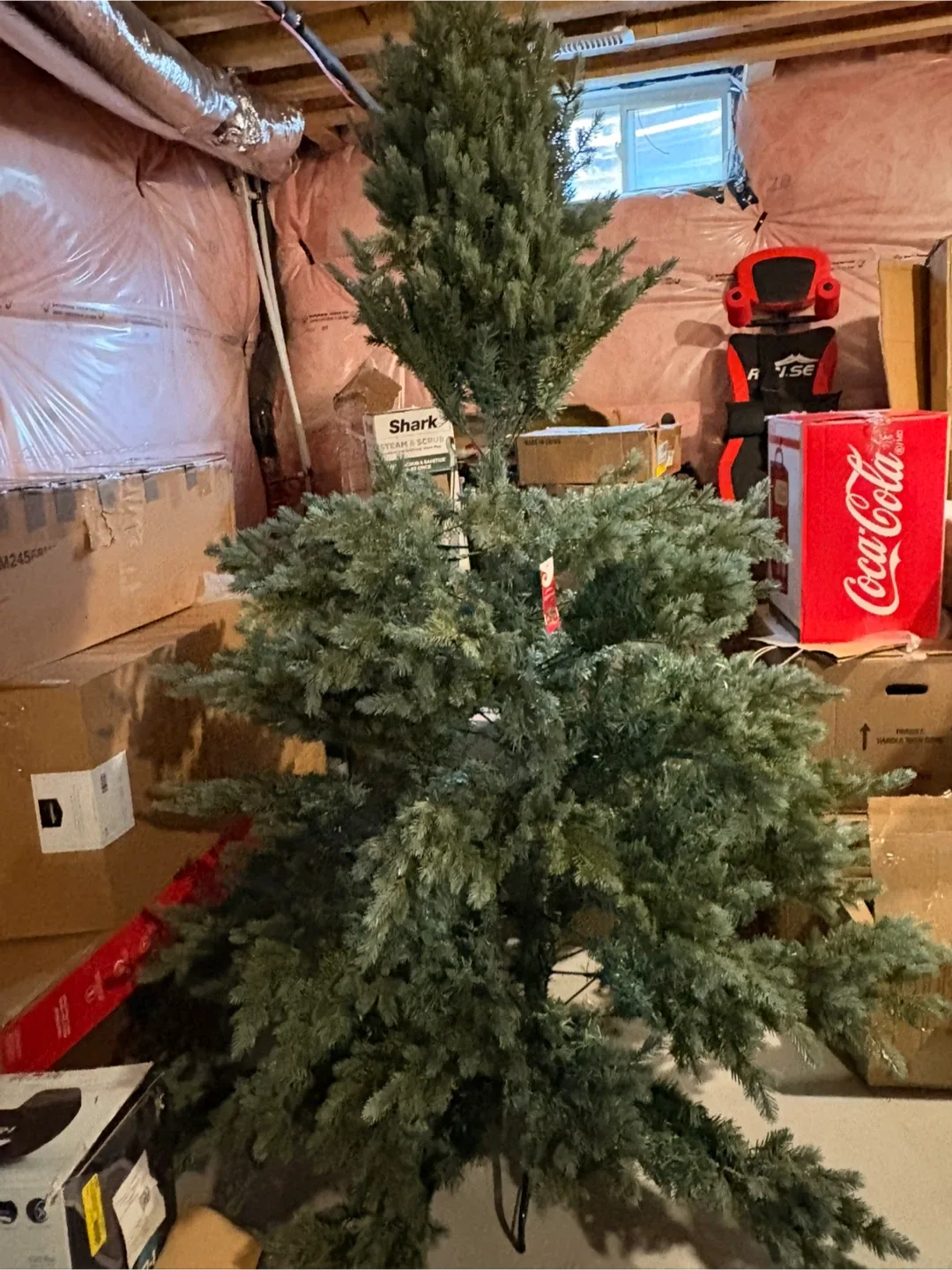 COSTWAY 7 ft Artificial Christmas Tree - New in Box! image indicator(6)