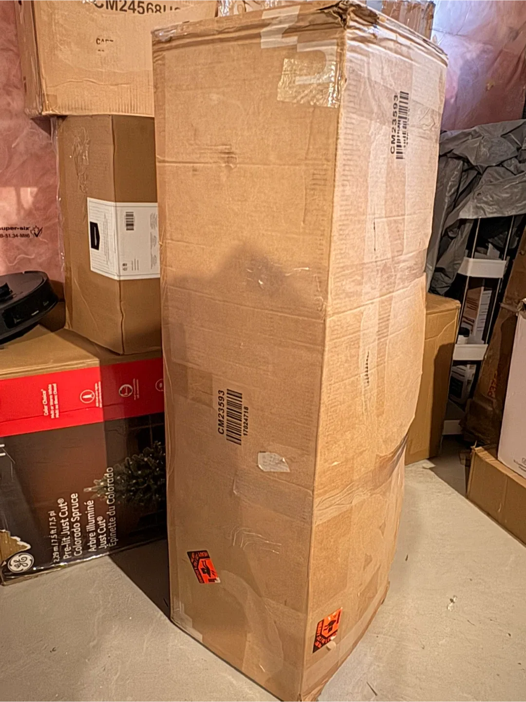 COSTWAY 7 ft Artificial Christmas Tree - New in Box! image indicator(3)