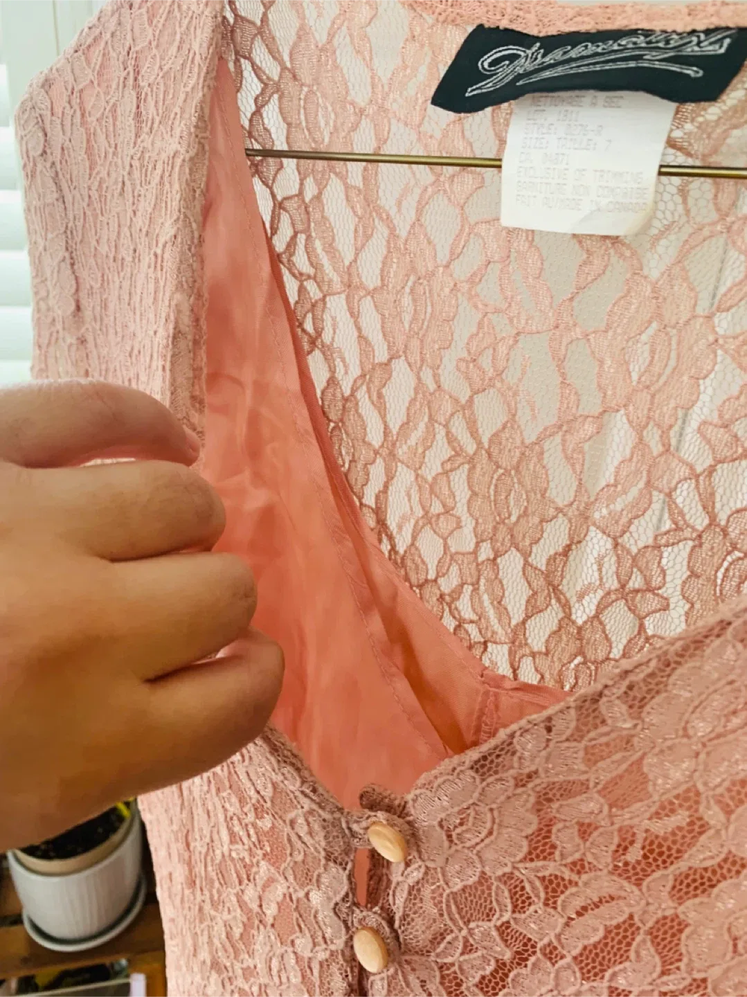 #cleanout - Ladies Prom Bridesmaid Gown Party Dress Peach image indicator(5)