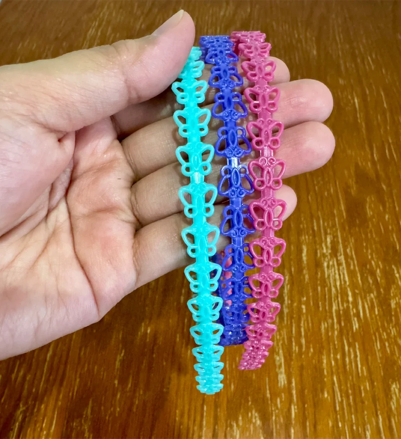 Butterfly Hair Clips - Set of 3