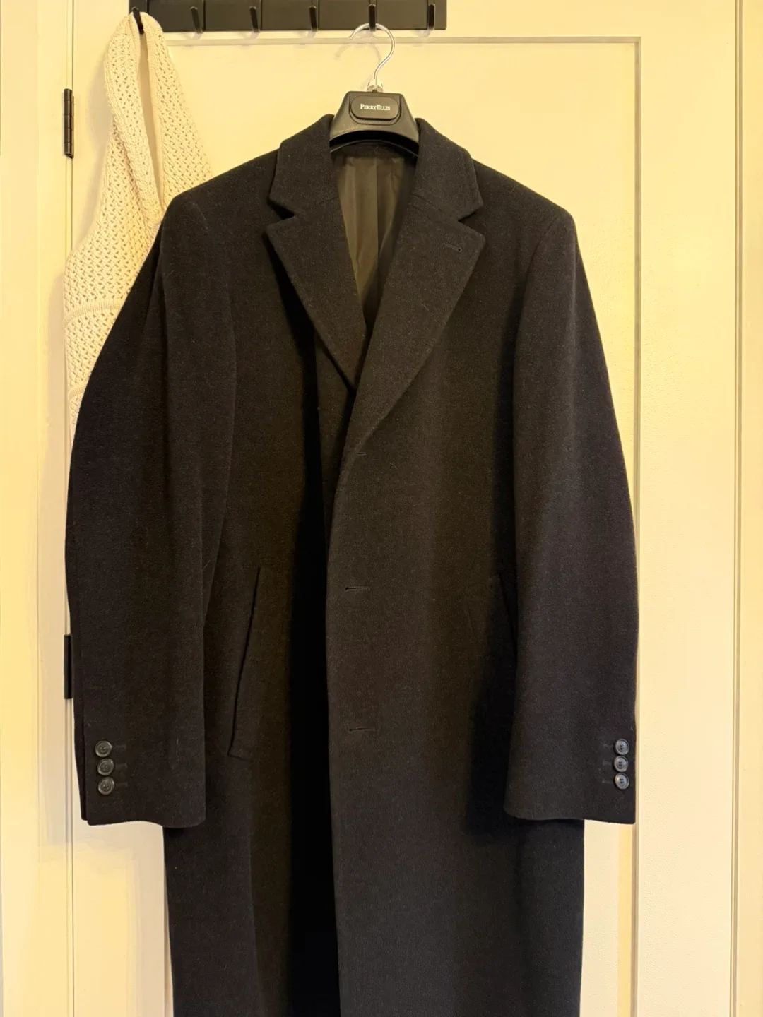 Hugo Boss Morgan Cashmere-Wool Overcoat Size 52