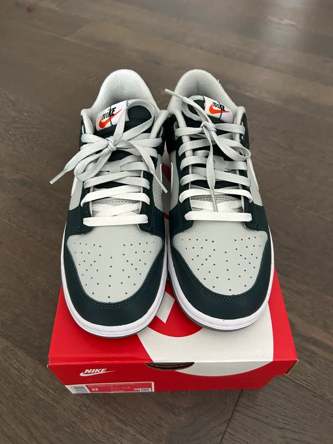 Nike Dunk Low Grey/Green Size 8 (Men’s)