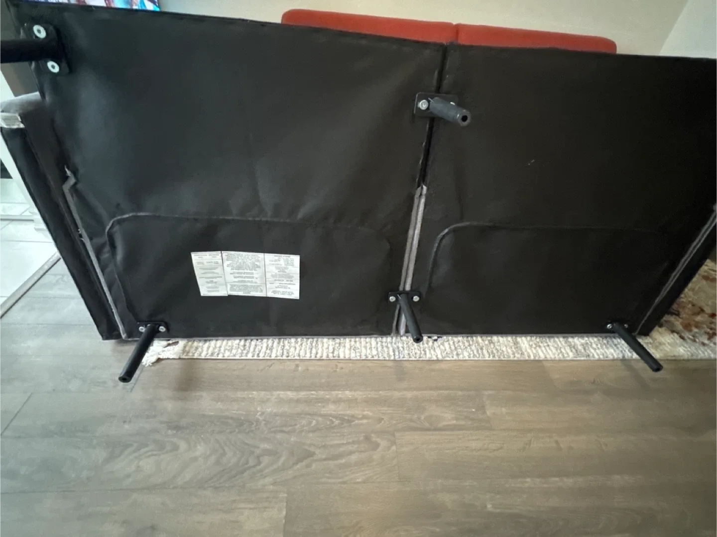 Grey Sectional Sofa - 74 x 33.8 x 29.7 inches image indicator(6)