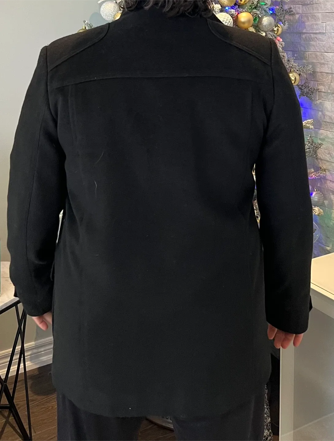 Men's Black Coat image indicator(5)