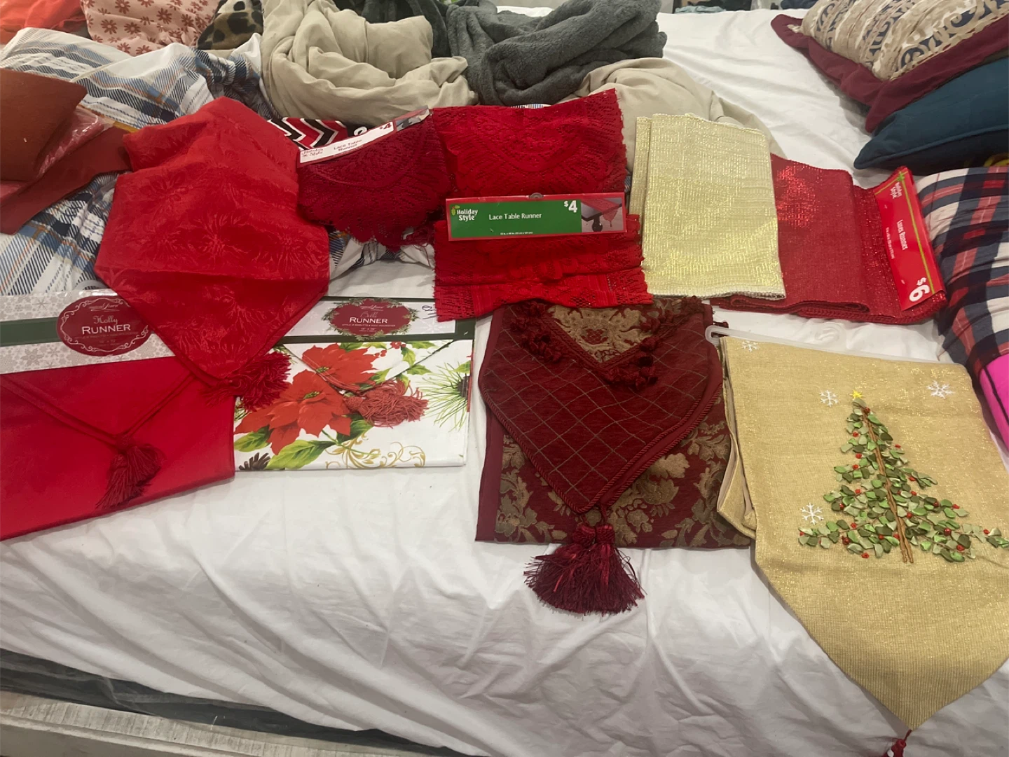 Holiday Style Table Runners - Variety