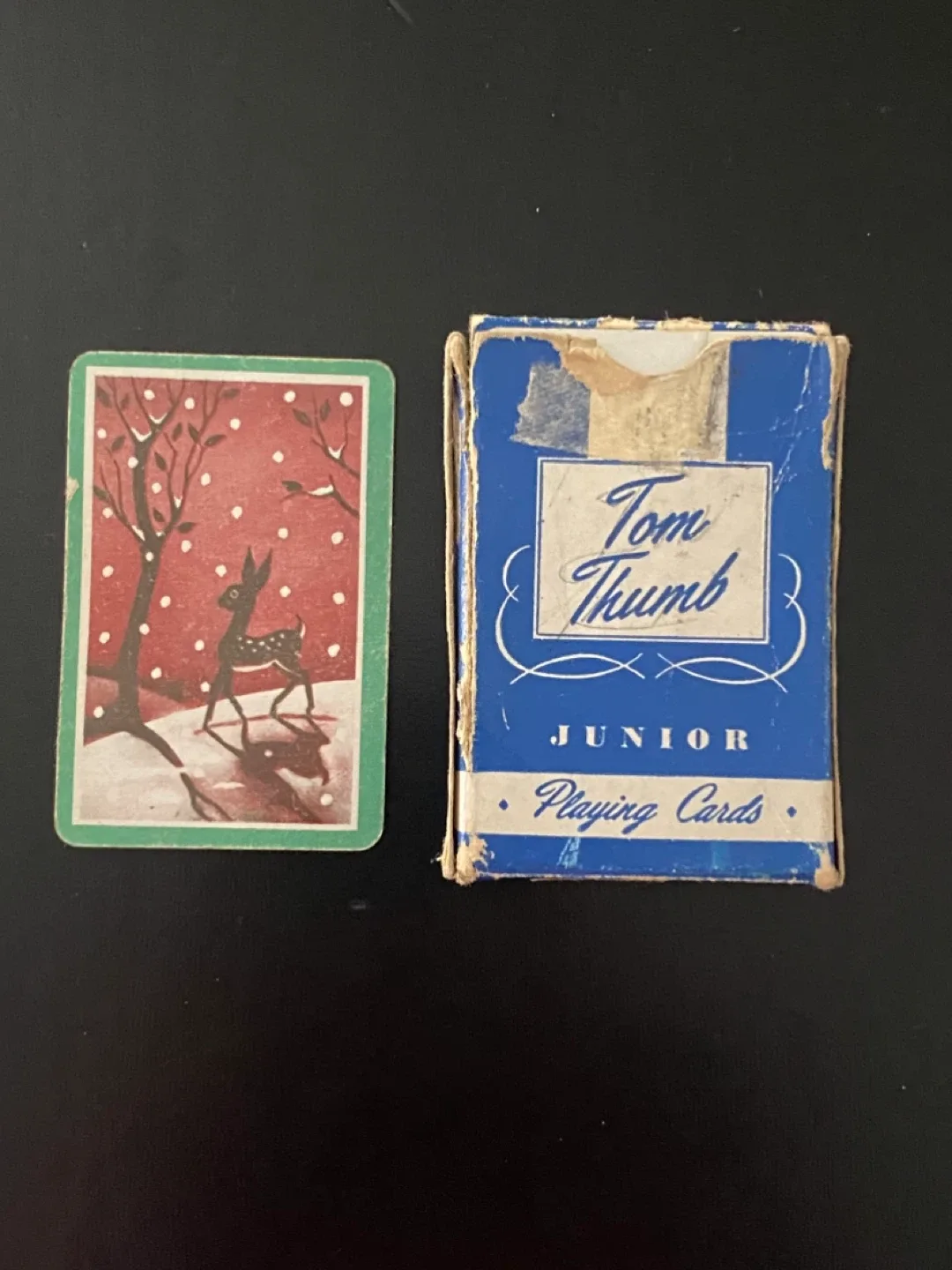 1950’s- 1960’s Vintage Tom Thumb Junior Playing Cards image indicator(9)