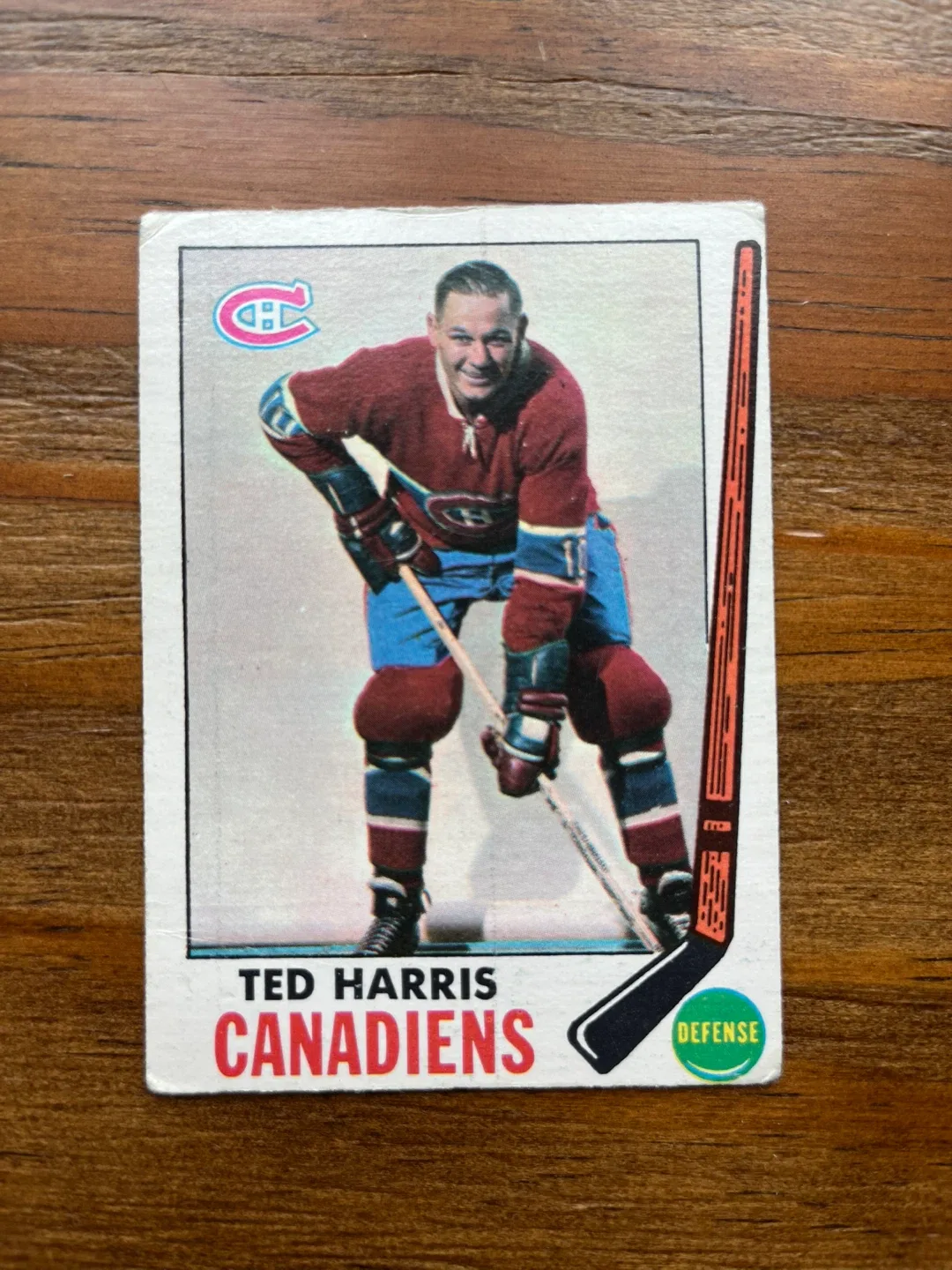 1969-70 OPC O PEE CHEE HOCKEY #2 TED HARRIS