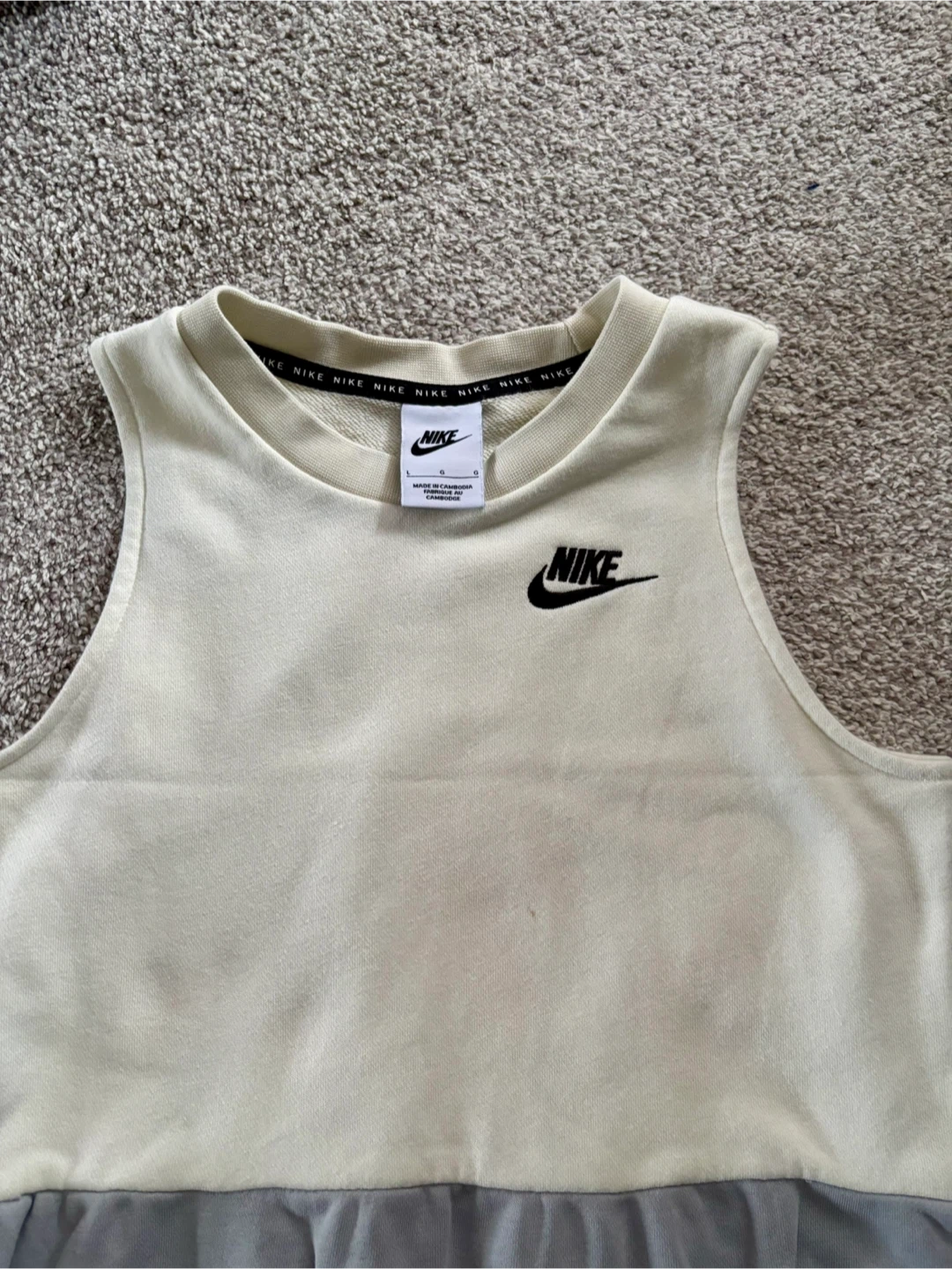 Nike cotton Dress - Size Large kids - photo 3