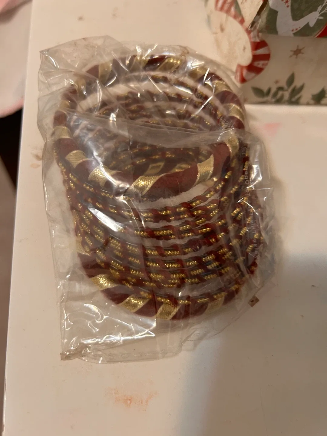 Bangles - Red & Gold #cleanout