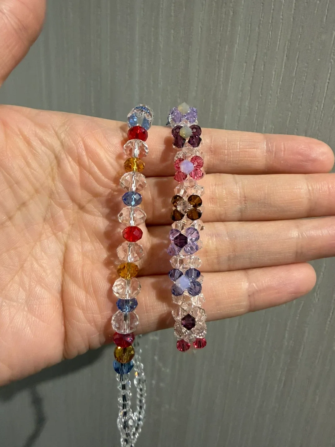 Handmade Beaded Necklace and Bracelet Set image indicator(2)