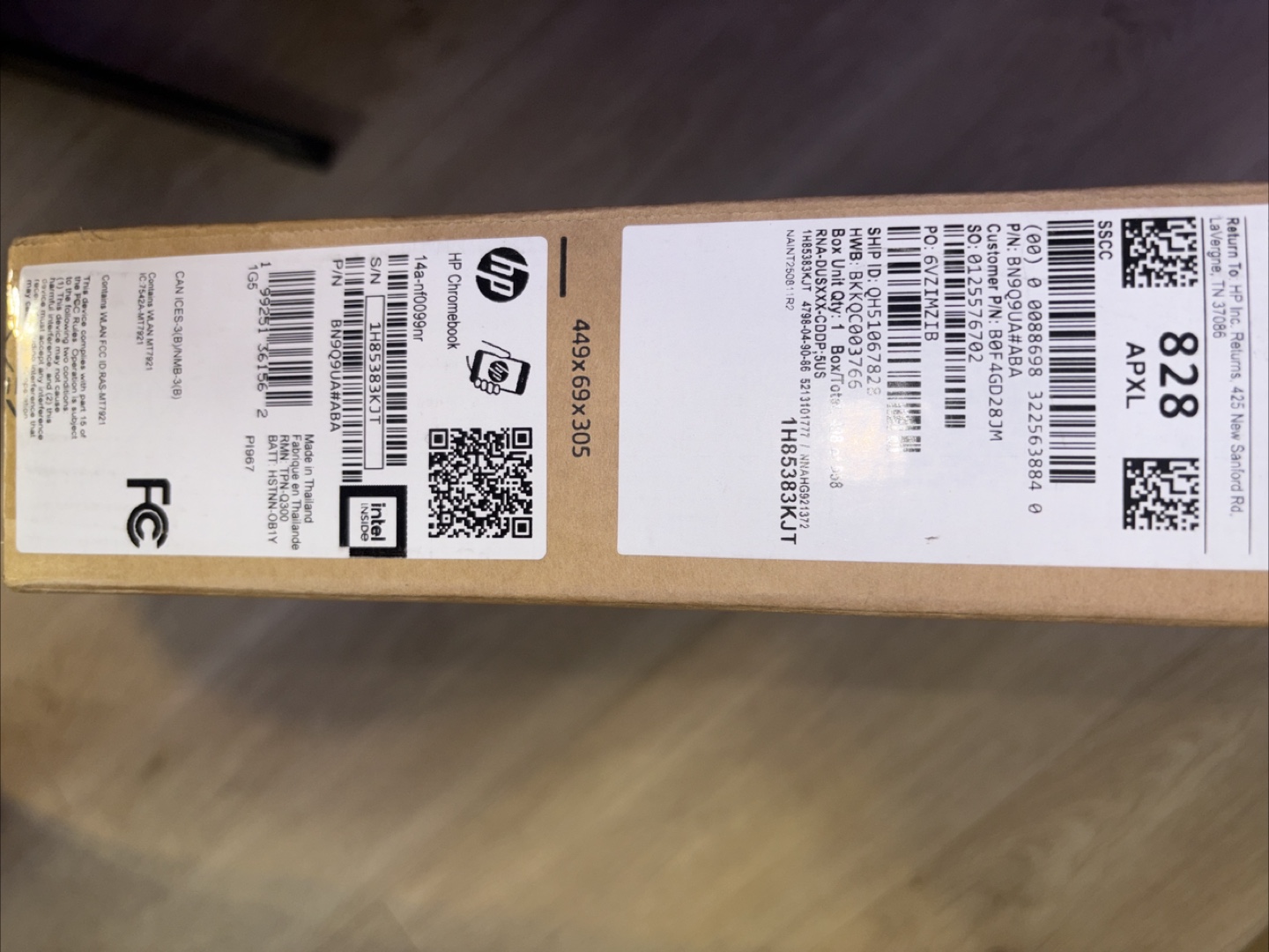 HP Chromebook 14" - 8GB Ram/128 GB Memory - photo 2