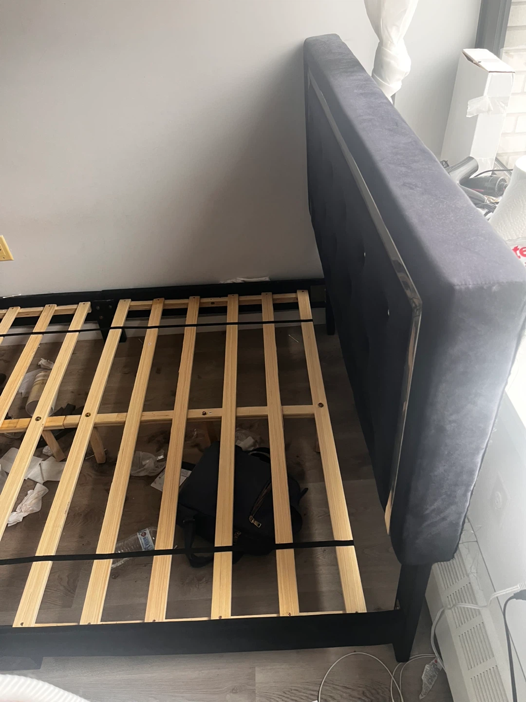 Black Bed Frame full size - photo 5