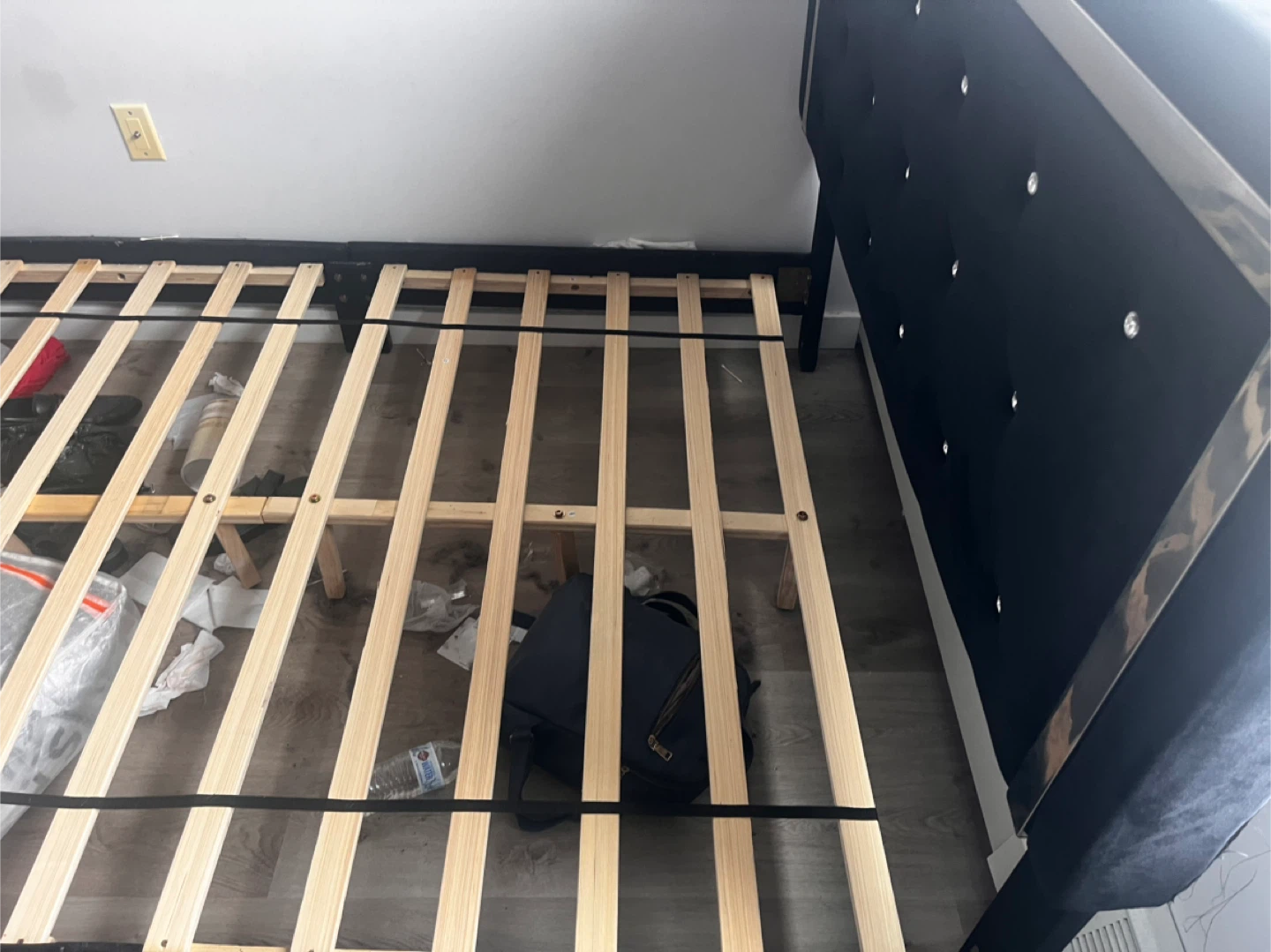Black Bed Frame full size - photo 3