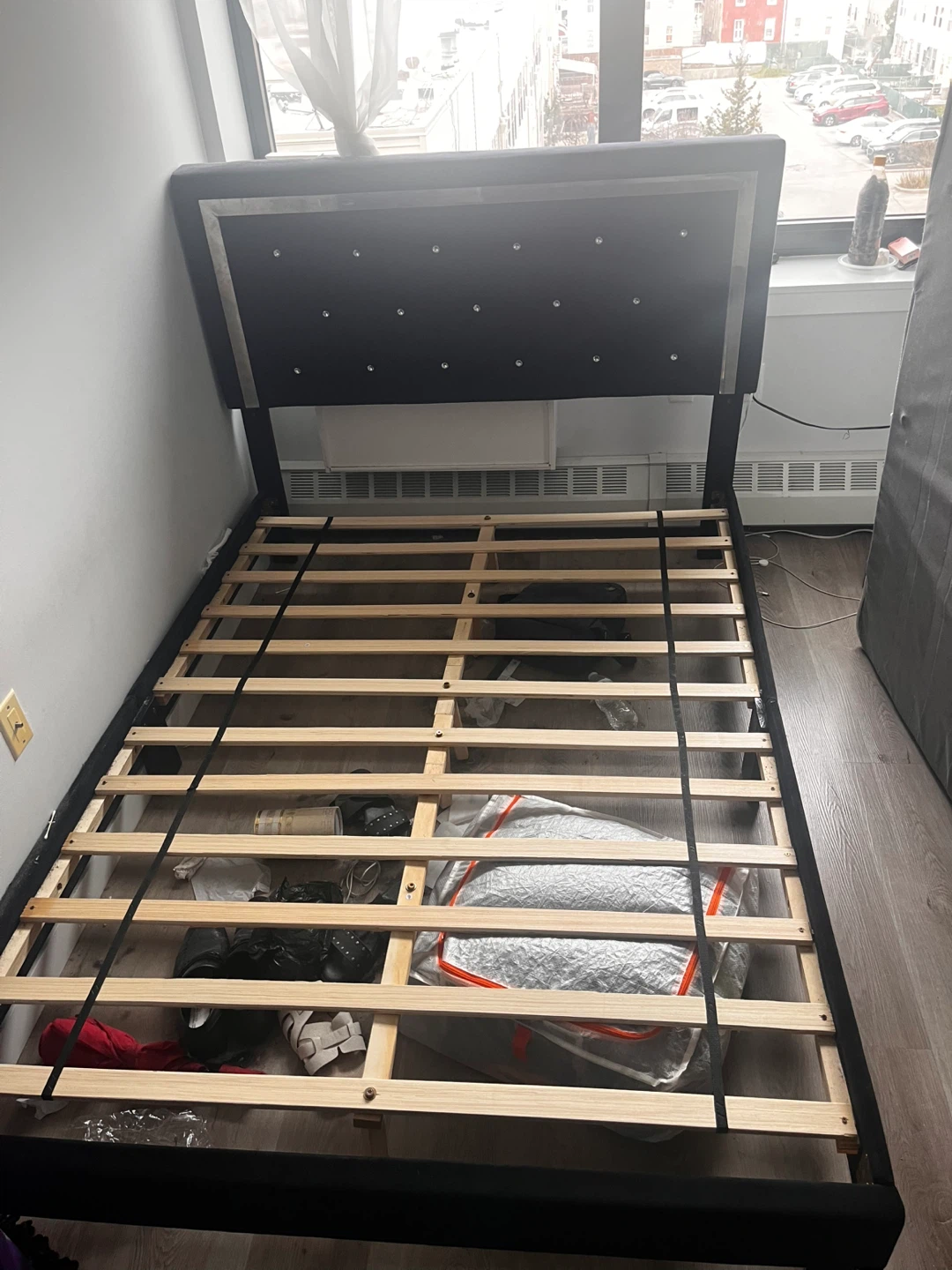Black Bed Frame full size