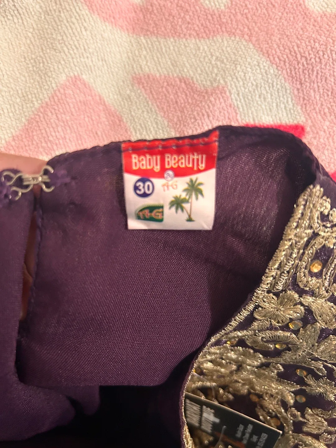 Baby Beauty Girl's Dress Size 30-34 #Cleanout image indicator(3)