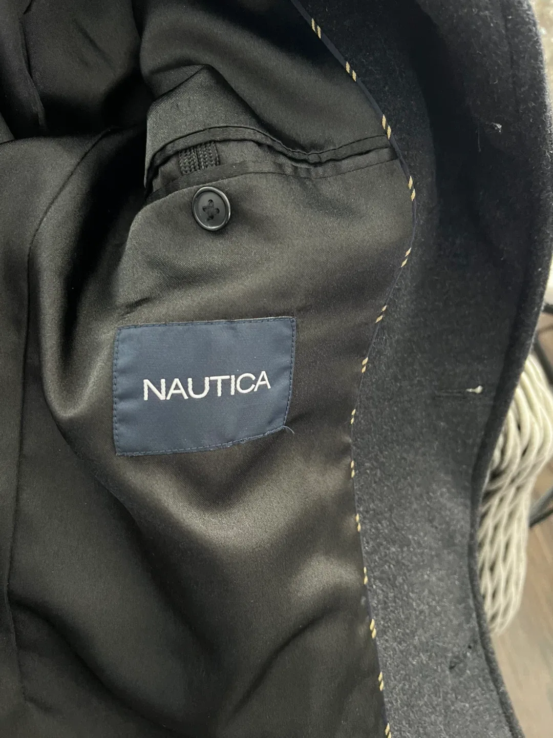 Nautica Wool Blend Overcoat image indicator(4)