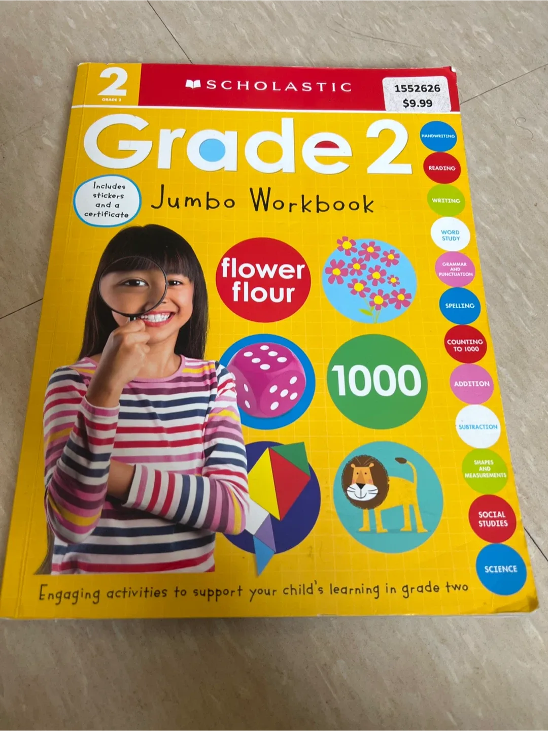 Scholastic Grade 2 Jumbo Workbook