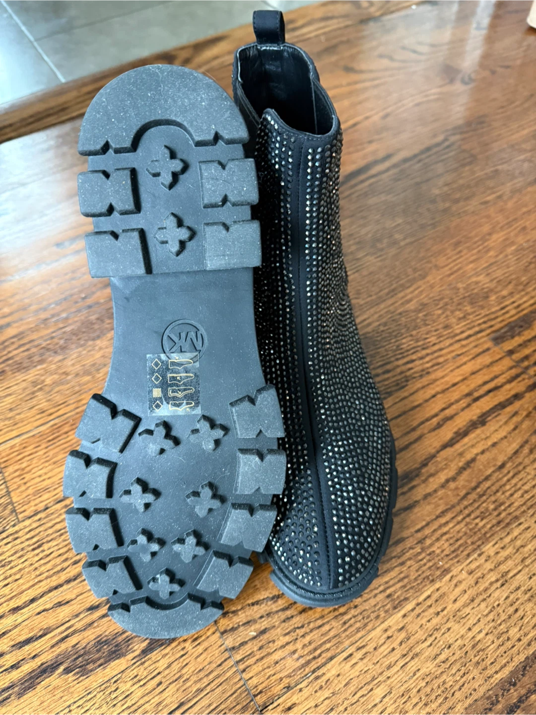 Michael Kors Black Studded Chelsea Boots - photo 3