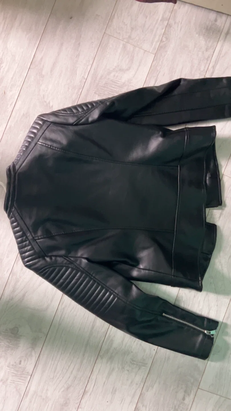 Catherine Malandrino leather jacket