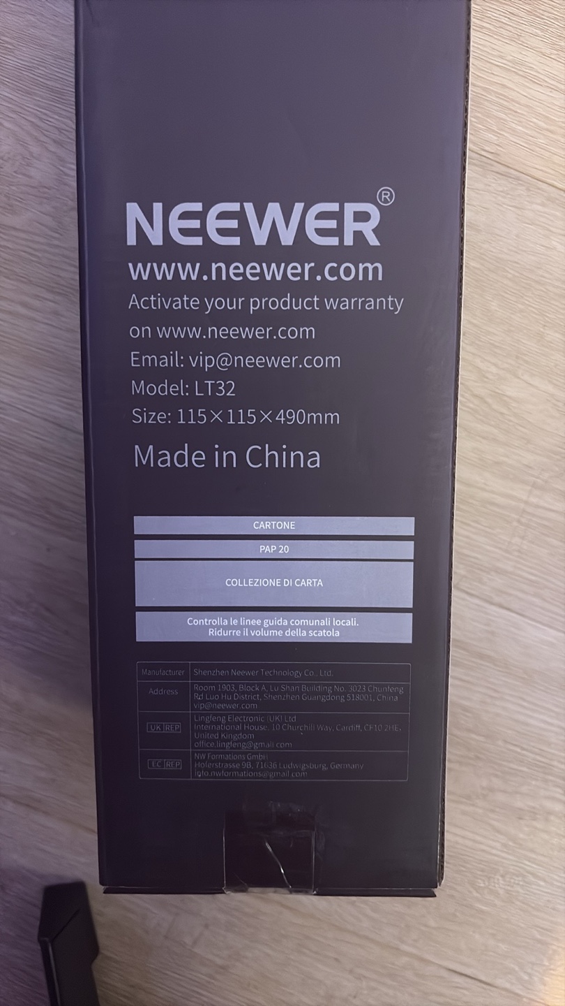 Neewer LT32 Tripod - Portable & Lightweight - photo 2