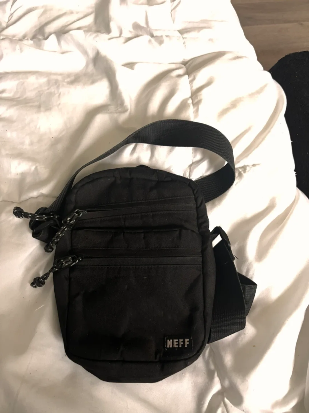 Neff Black Shoulder/Side Bag
