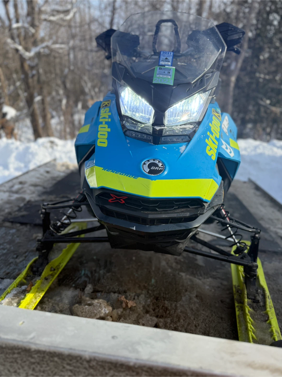 Ski-Doo Renegade backcountry 850  Snowmobile - photo 2