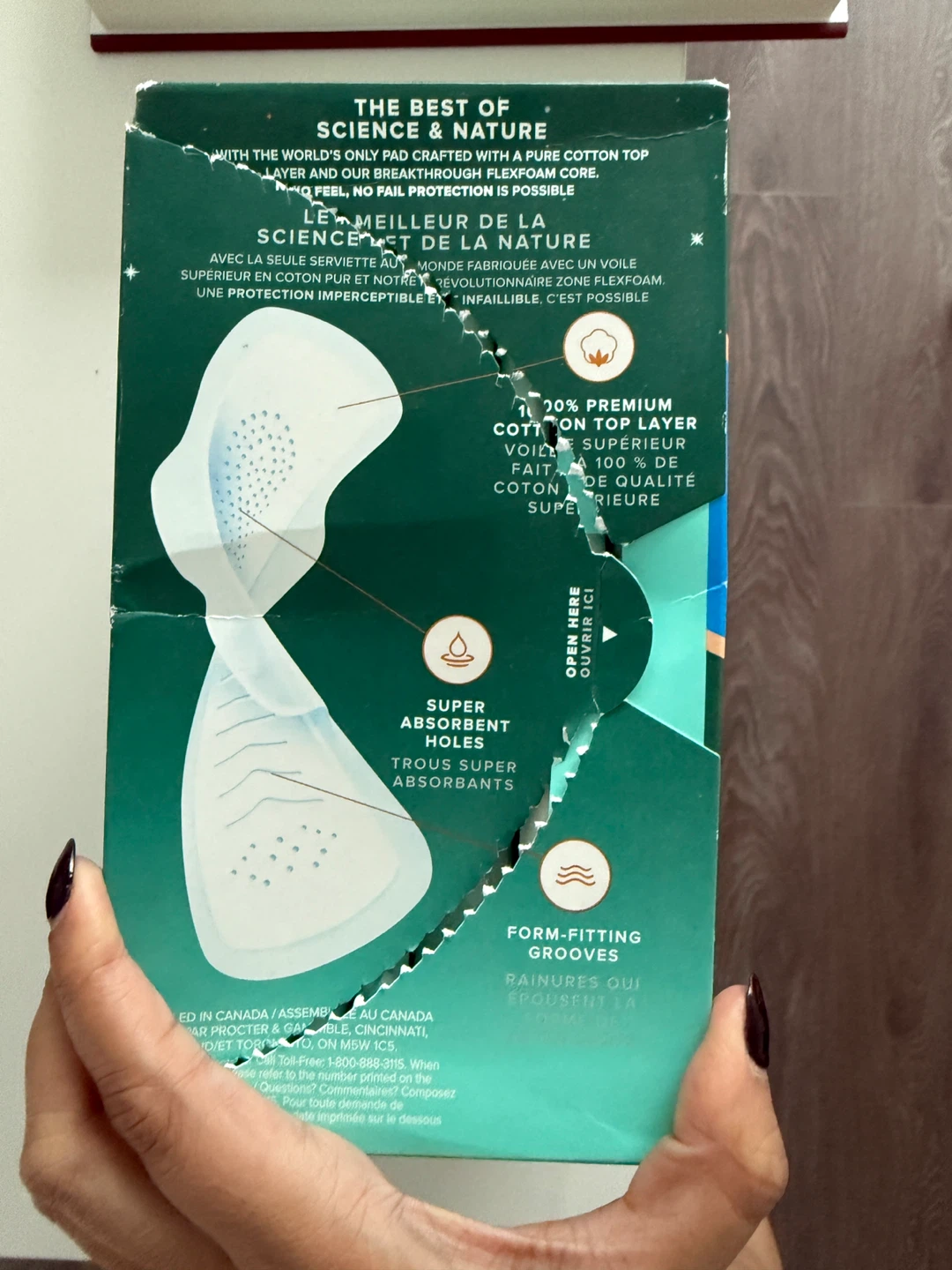 Always Pure Cotton Pads - 27 Count - photo 2