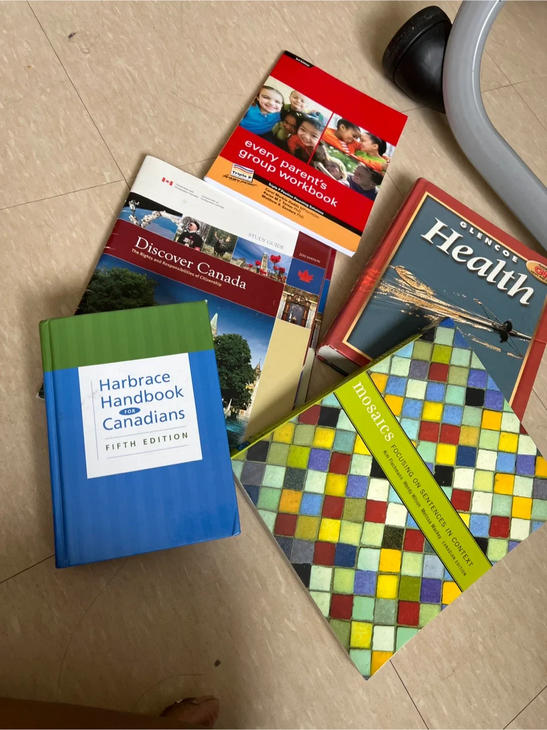 Mixed Lot of School Textbooks