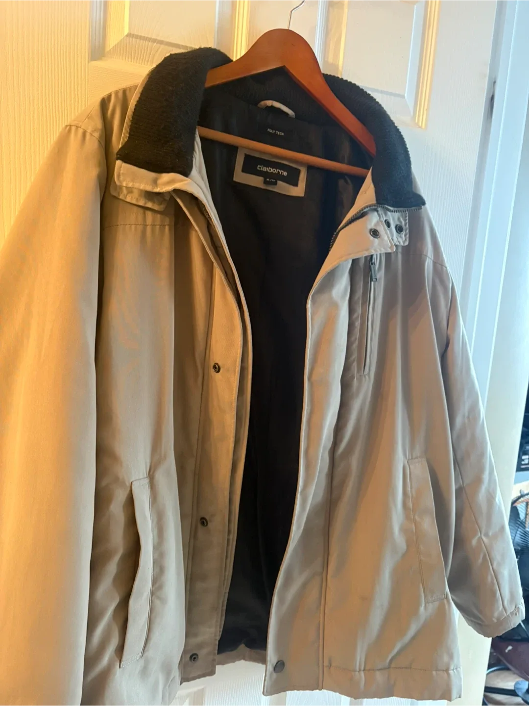 Men’s Claiborne Poly Tech Jacket - XL