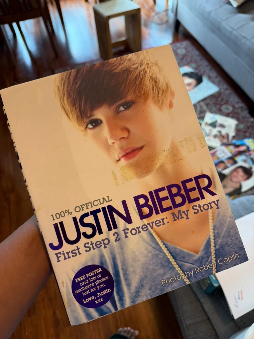 Justin Bieber book and posters