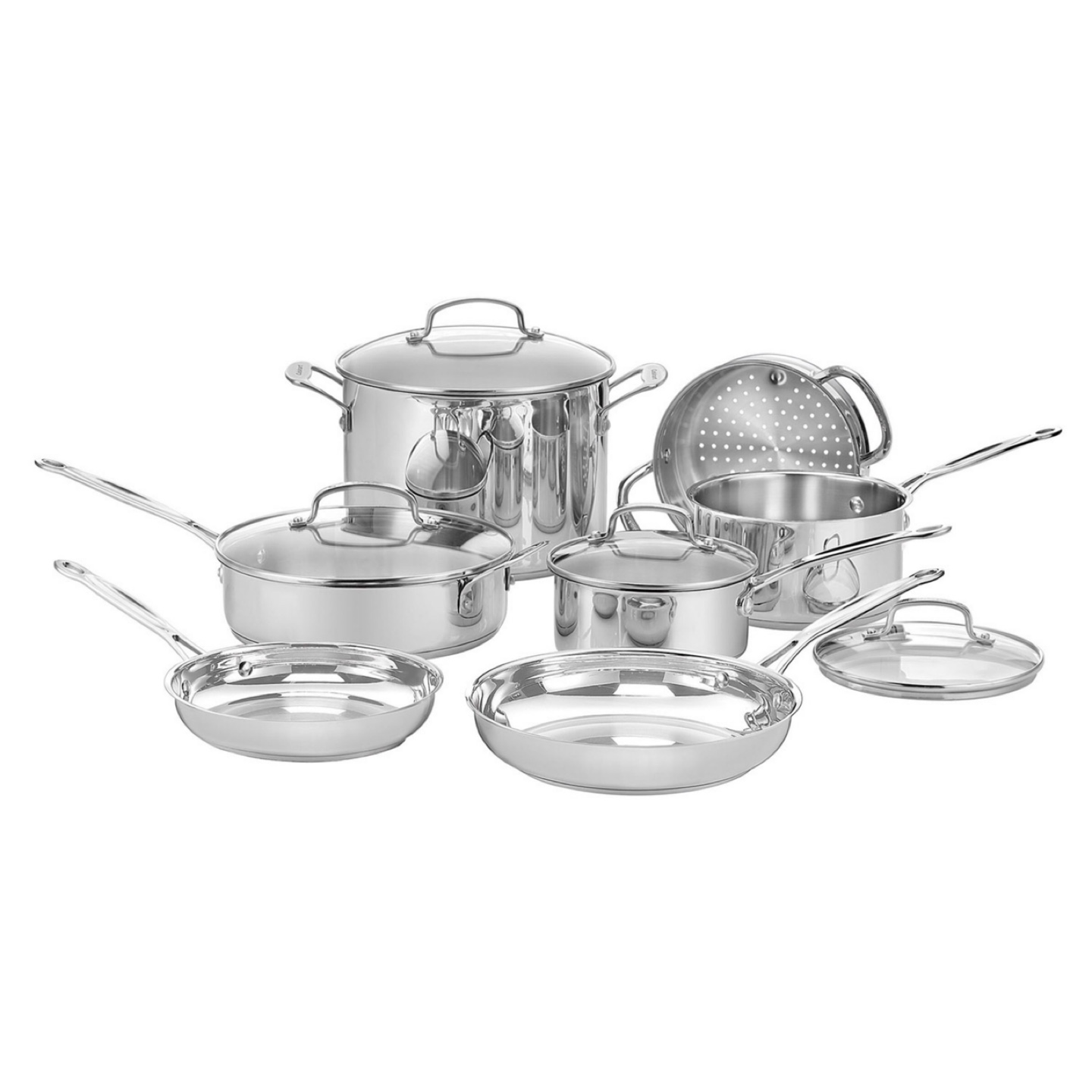 Cuisinart 77-11G 11-Piece Stainless Steel Cookware Set - photo 4