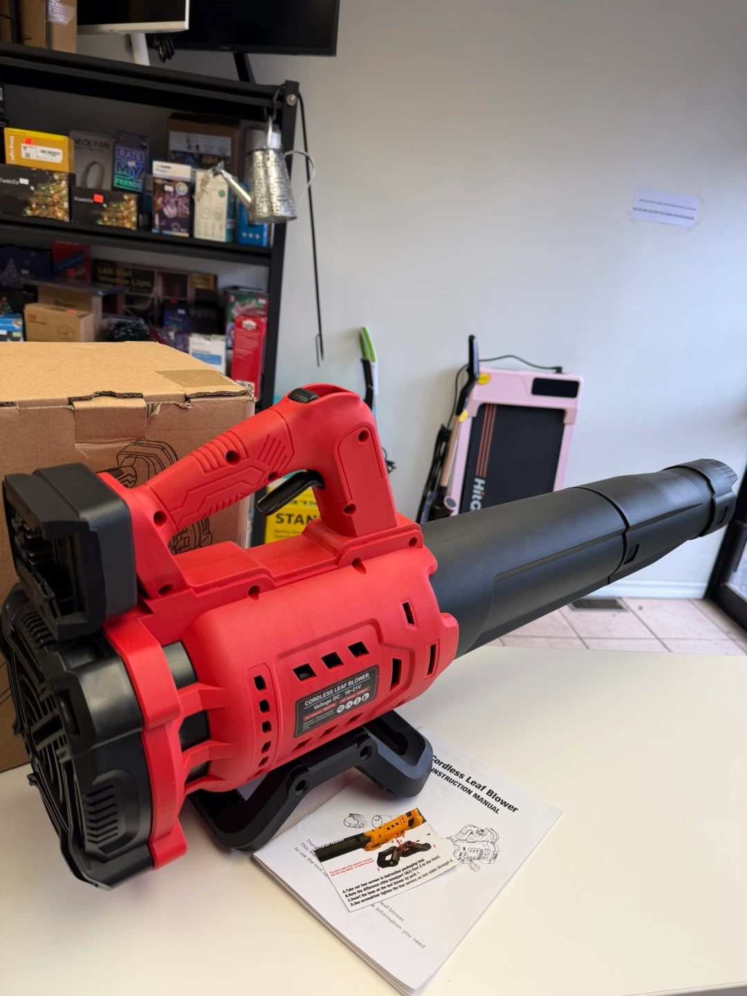 Cordless Leaf Blower Compatible with Milwaukee 18V Battery - photo 2