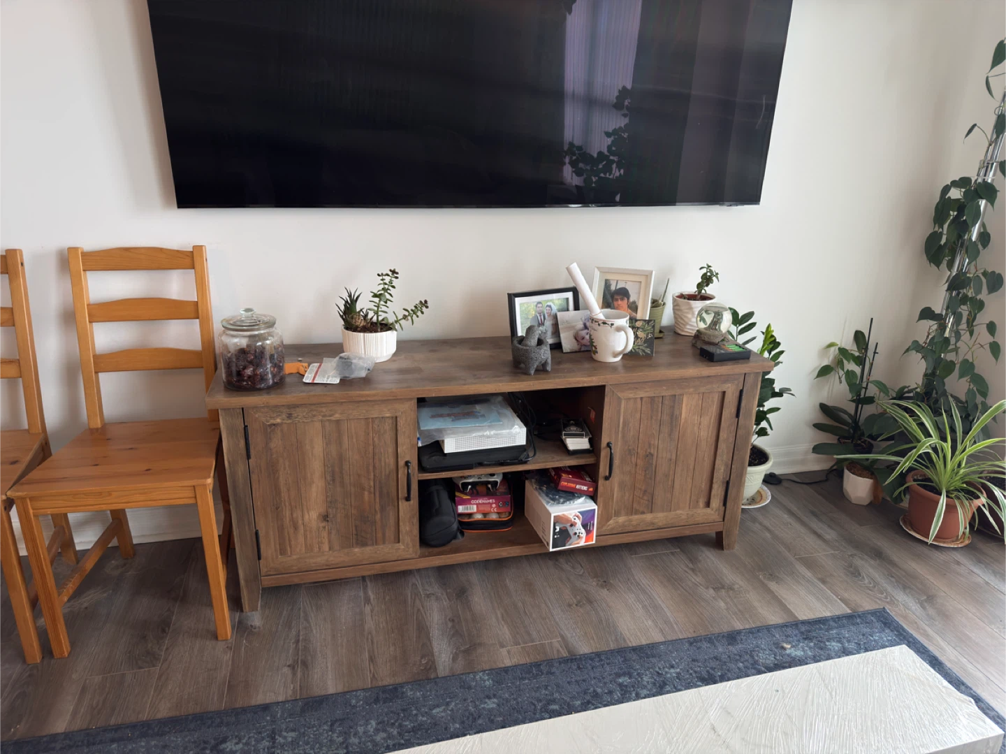 Wooden TV Stand - photo 2