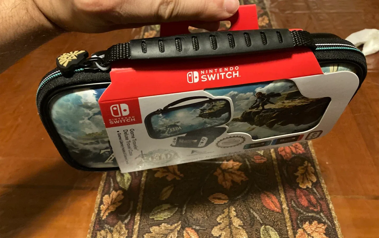 New Nintendo Switch Zelda Tears of the Kingdom Travel Case image indicator(6)