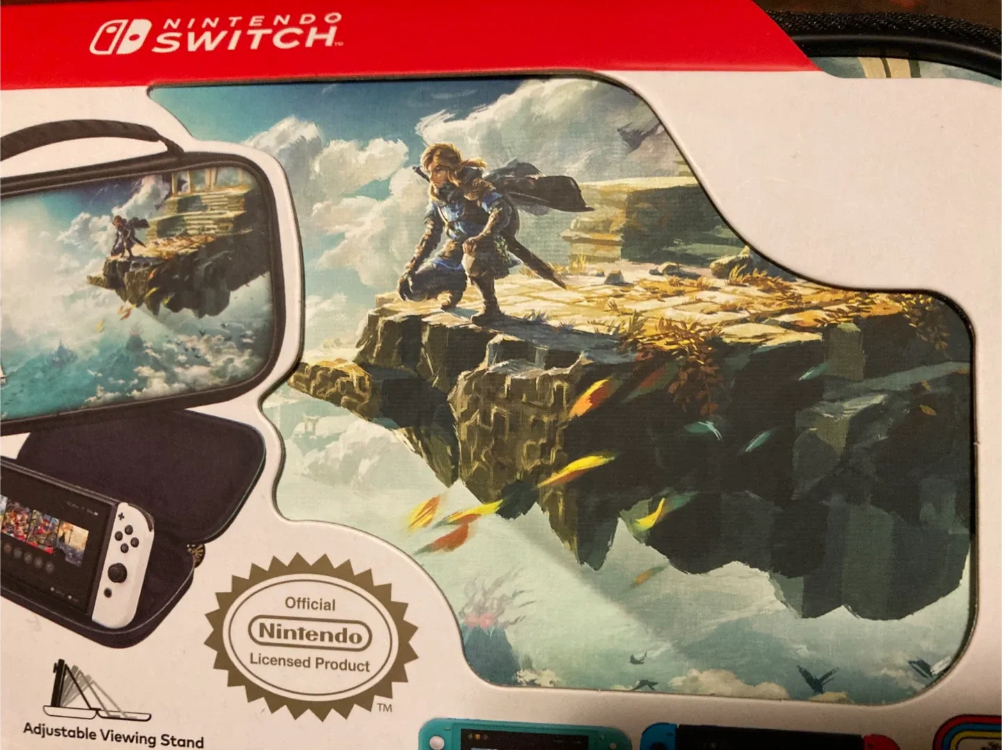 New Nintendo Switch Zelda Tears of the Kingdom Travel Case image indicator(8)