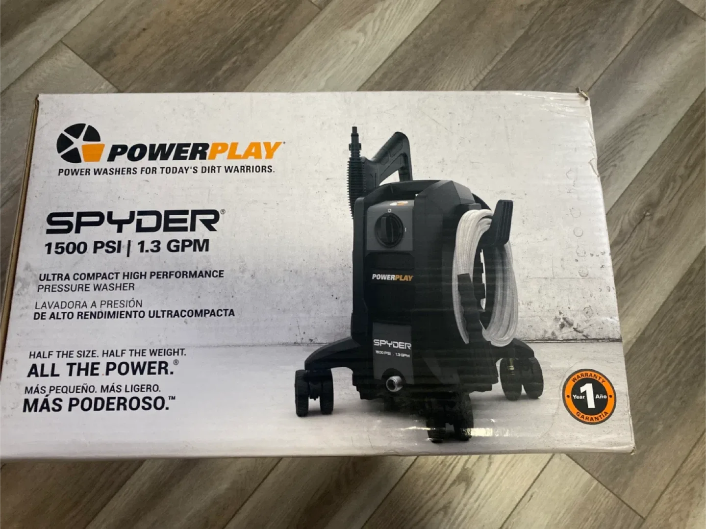 Powerplay Spyder 1500 PSI Pressure Washer