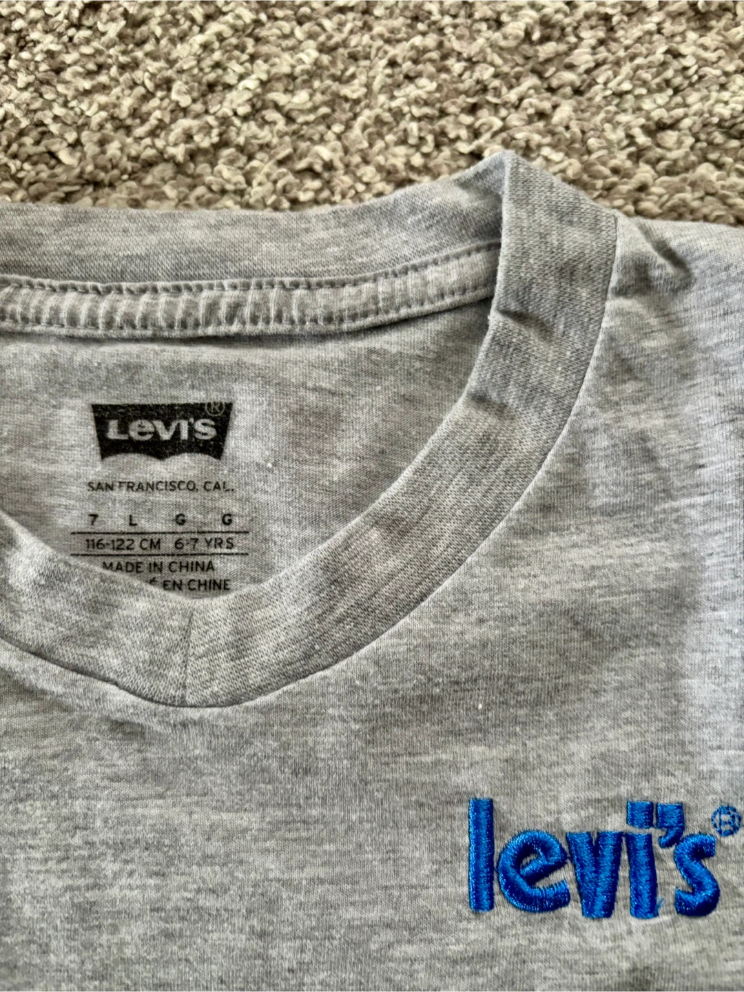 GAP Denim Shirt , Levi’s t shirt - Size 7 - photo 2