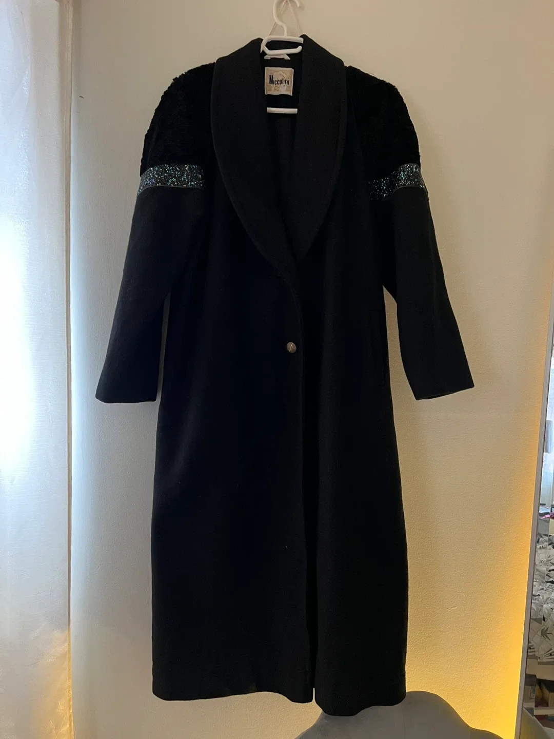 Niccolini Black Coat - Made in Canada