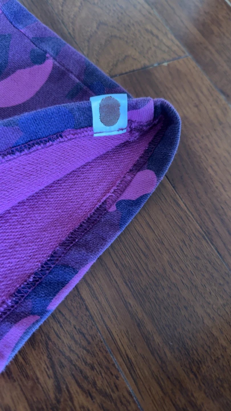 purple bape shorts S (offer price will sell for cheap) - photo 2
