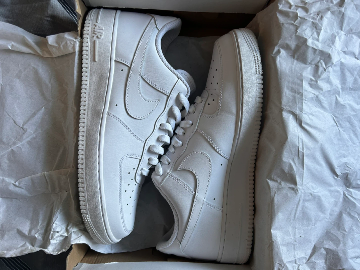 Nike White Air Force 1s - photo 2
